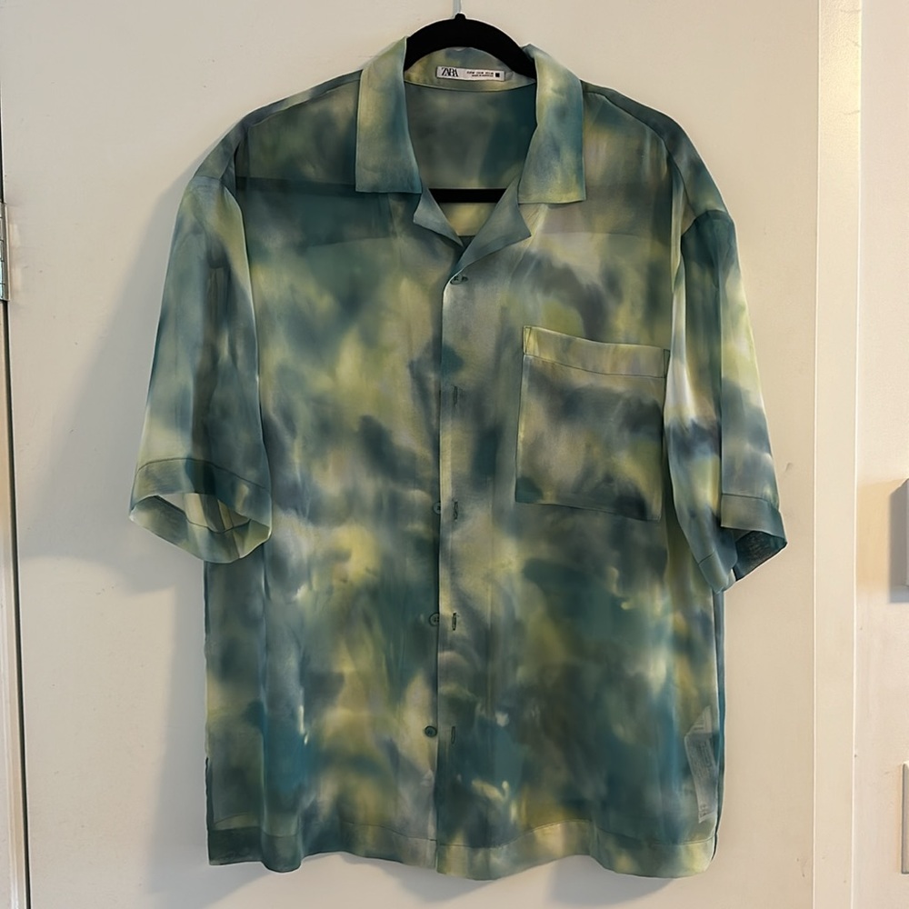 Multi Coloir Sheer Shirt